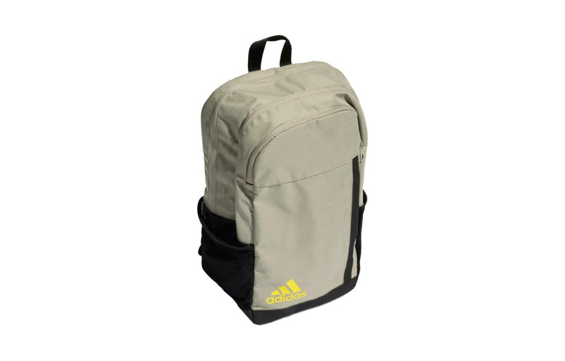 adidas adidas Printing Small Logo Sports Large Capacity Backpack Schoolbag Dark Olive HM9163 outlook