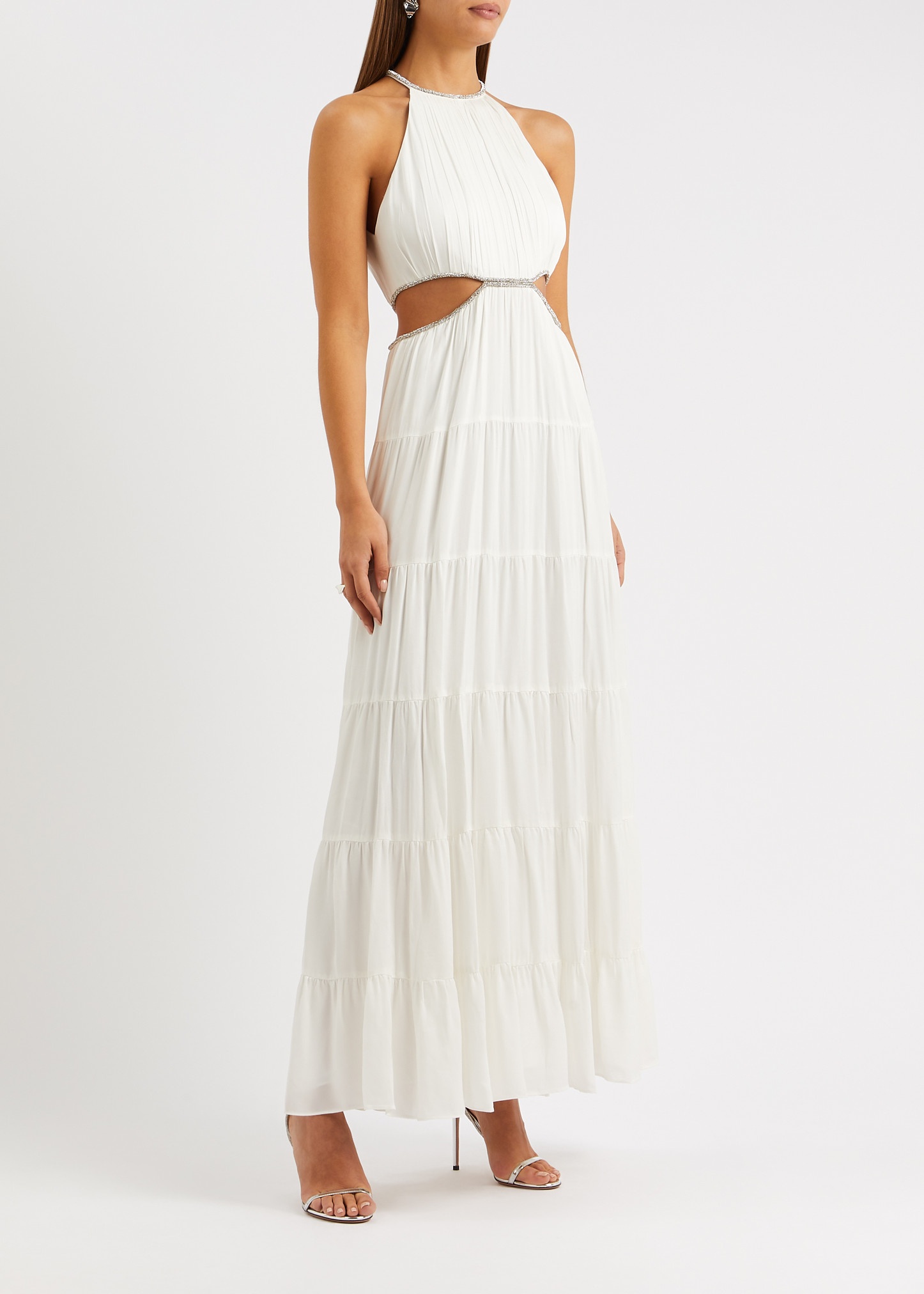 Mytrice cut-out twill maxi dress - 2