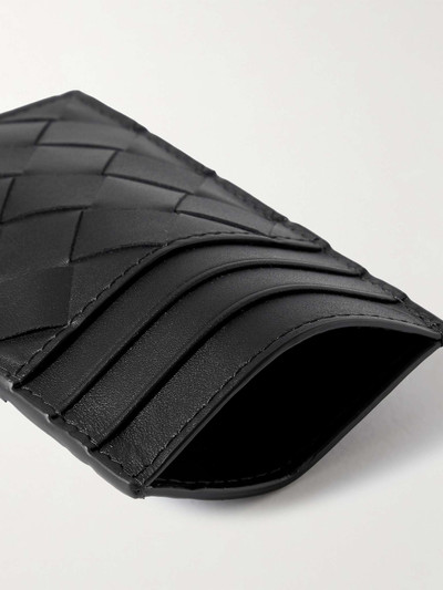 Bottega Veneta Intrecciato Leather Cardholder outlook