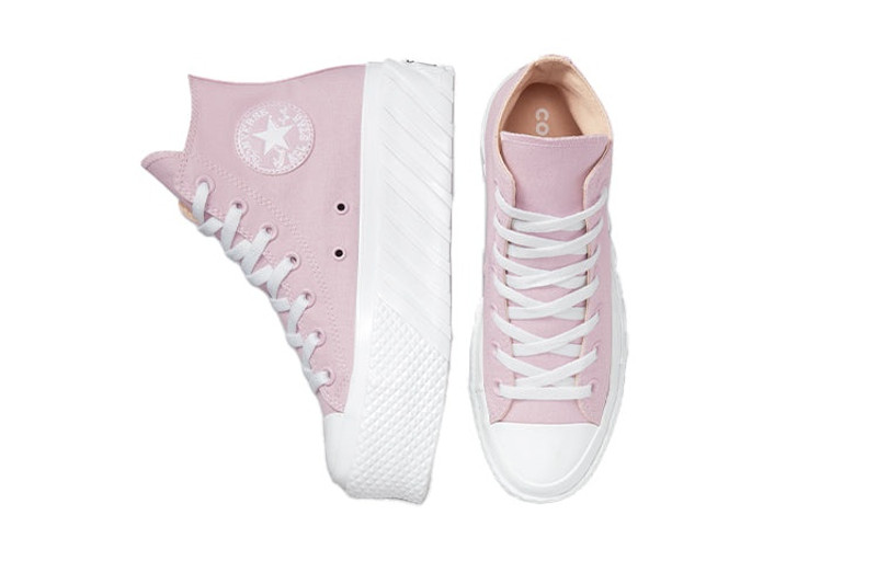 Converse (WMNS) Converse Chuck Taylor All Star Lift 2X High 'Himalayan Salt' 571623C outlook