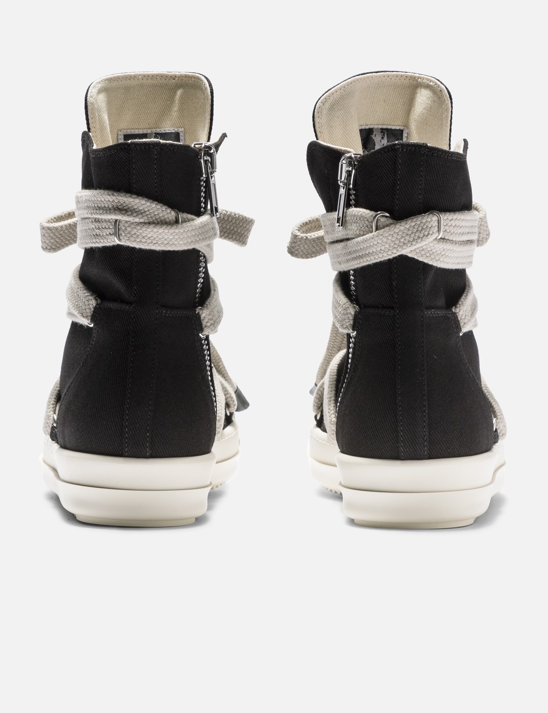 Rick Owens DRKSHDW: Black Porterville Hexa Sneaks Sneakers
