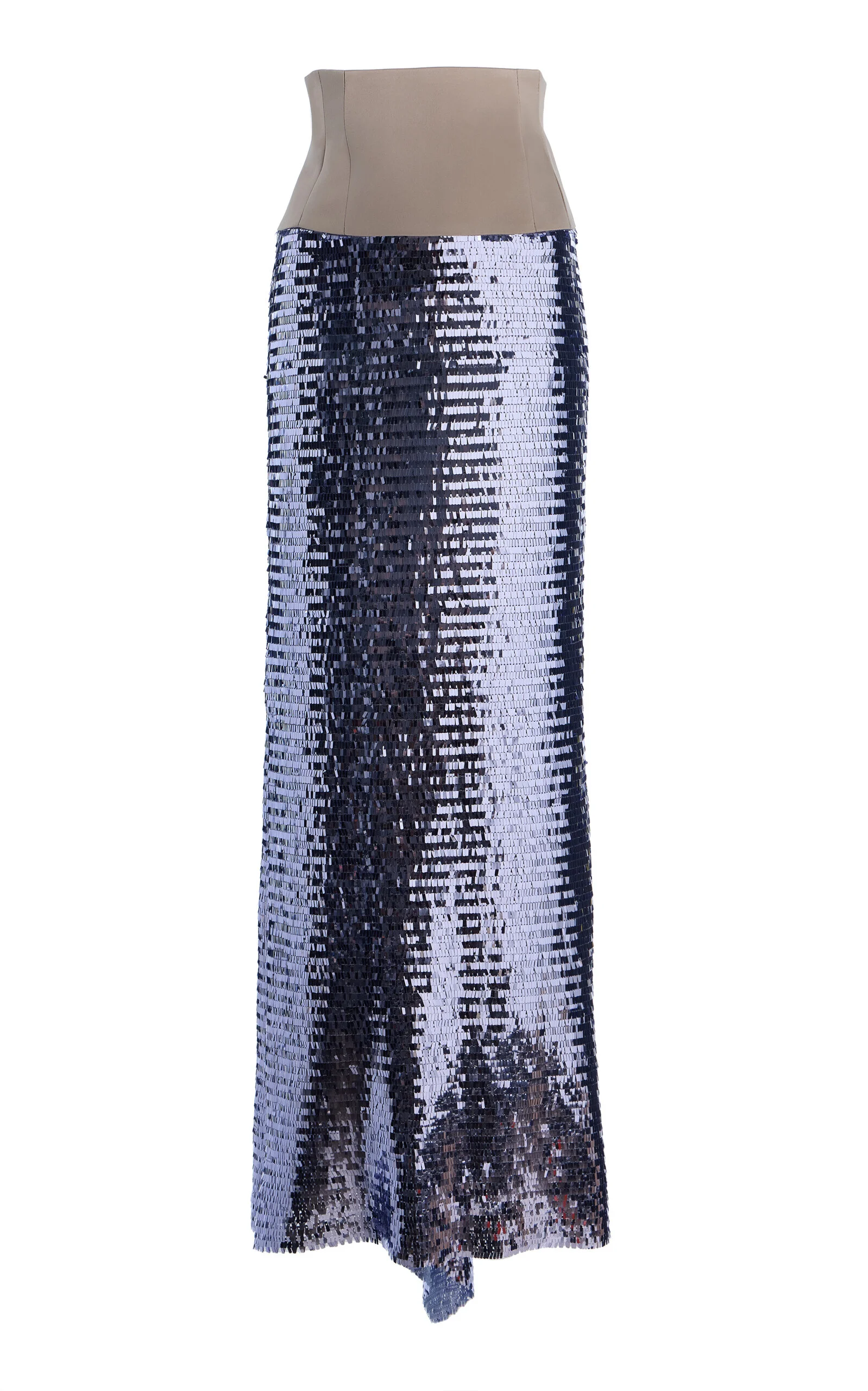 Sequined Maxi Skirt purple - 1