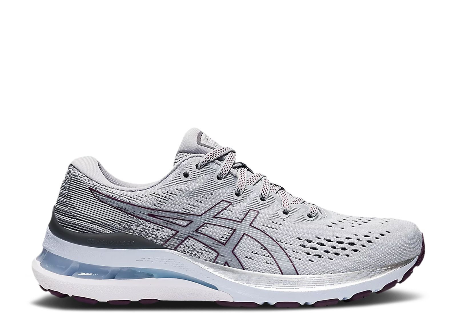 WMNS GEL KAYANO 28 'PIEDMONT GREY DEEP PLUM' - 1