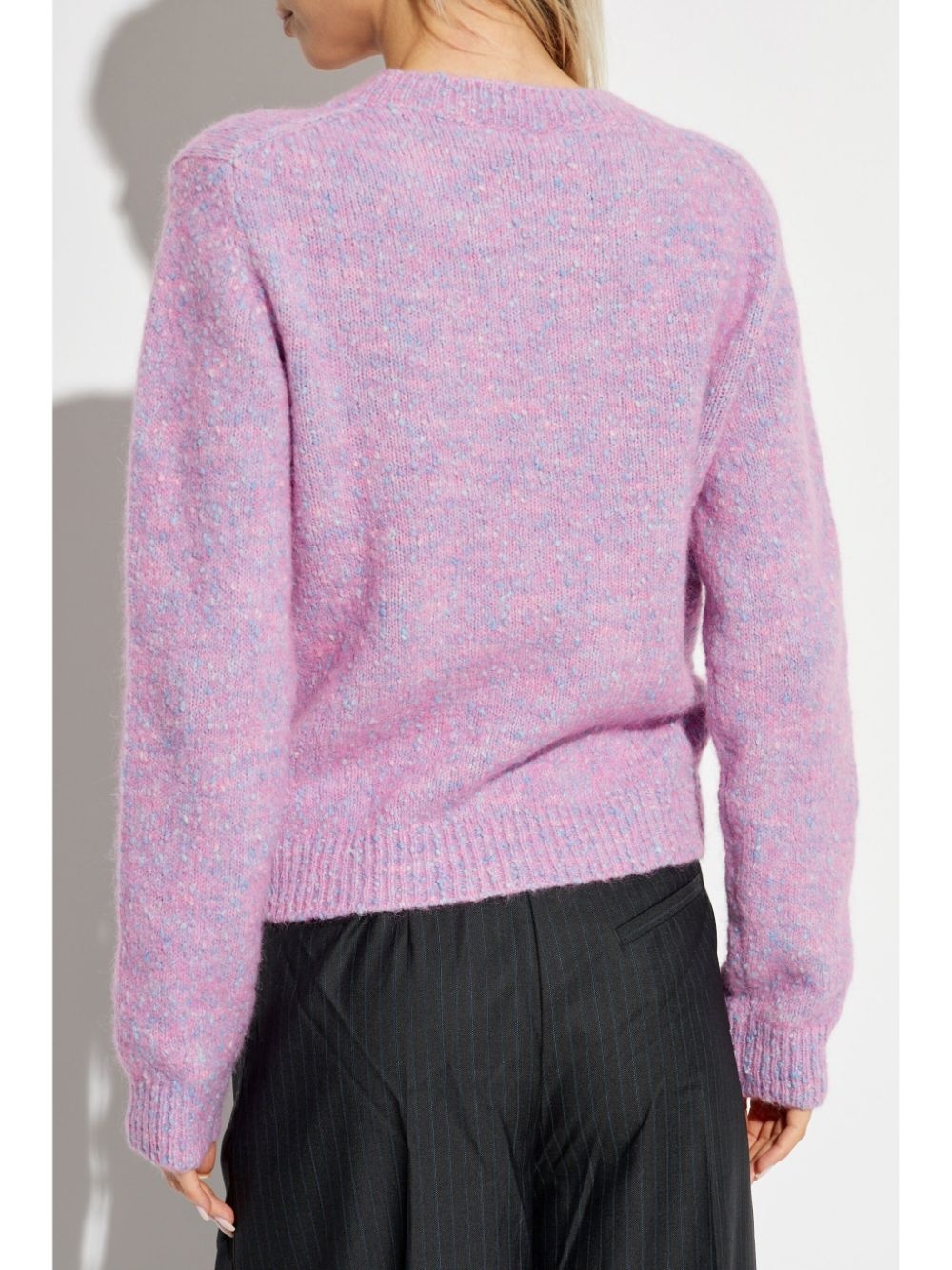 mélange effect jumper - 4