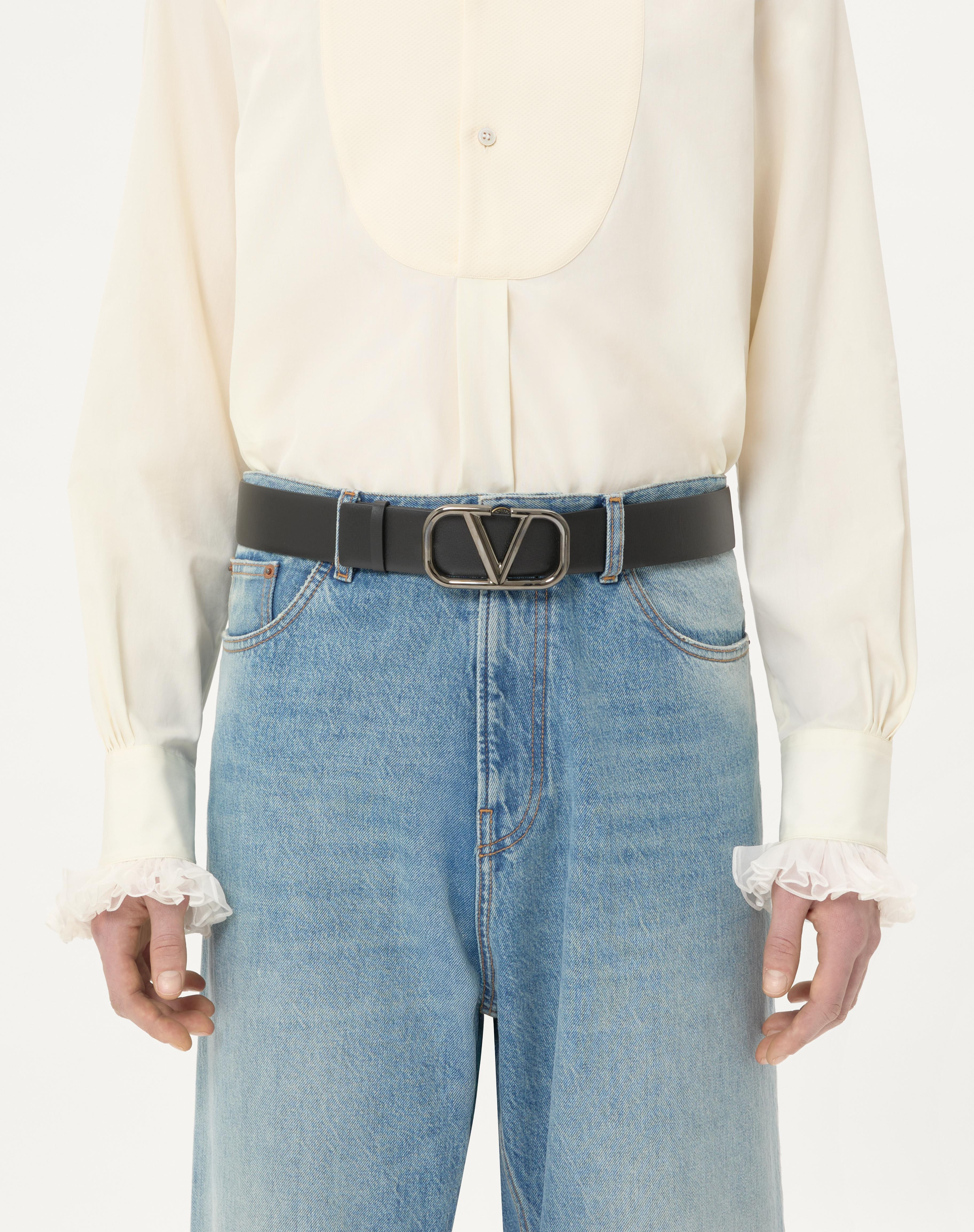 VLOGO SIGNATURE CALFSKIN BELT 40 MM - 2