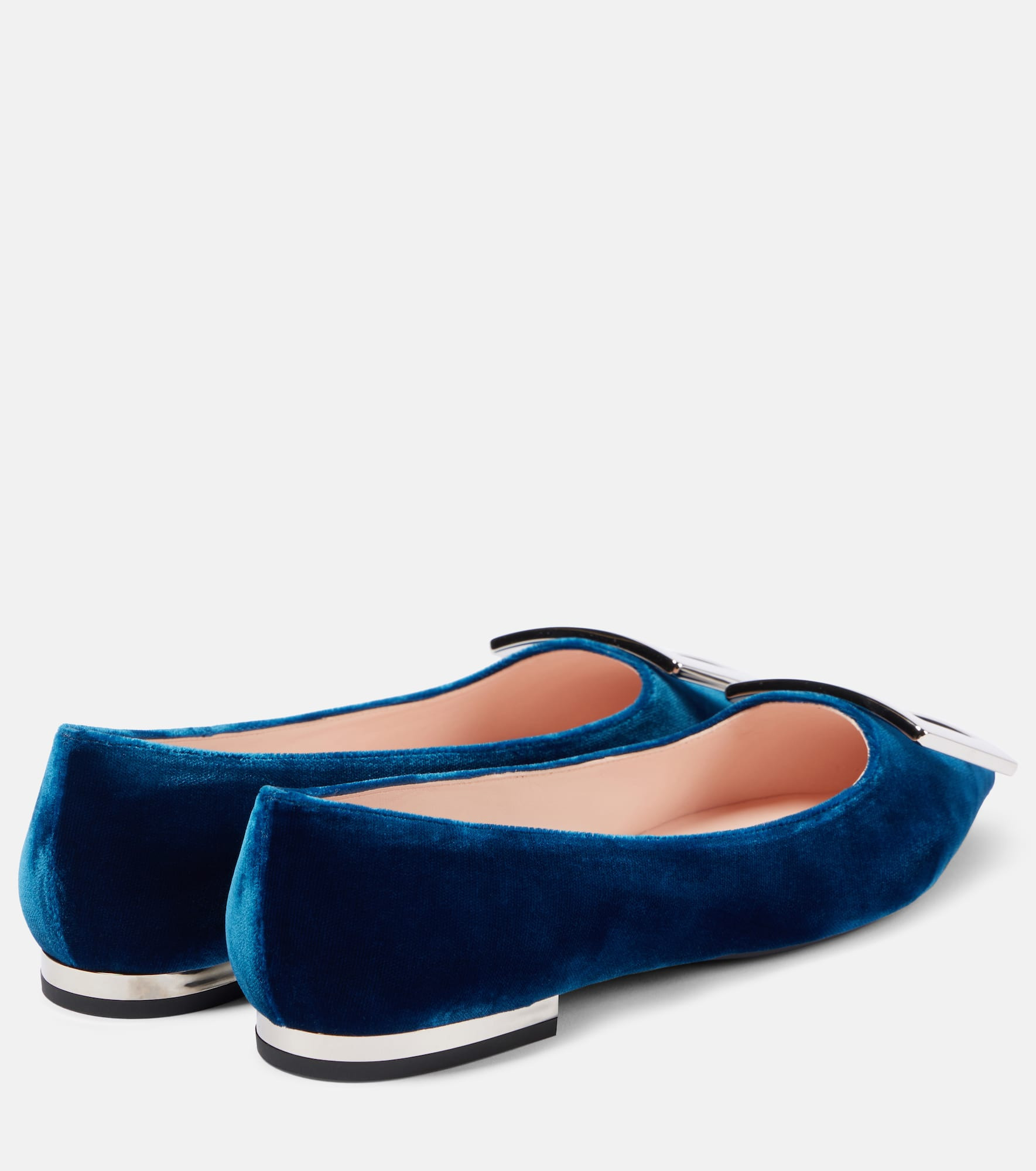 Velvet ballet flats - 2