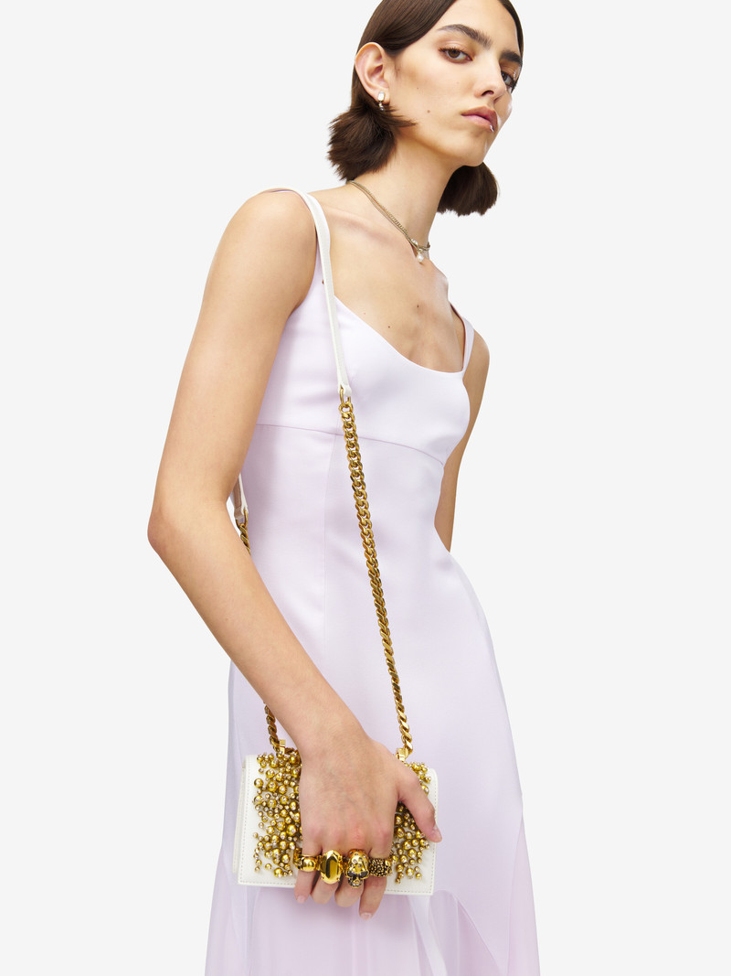 Crystal Embroidery Mini Jewelled Satchel 2