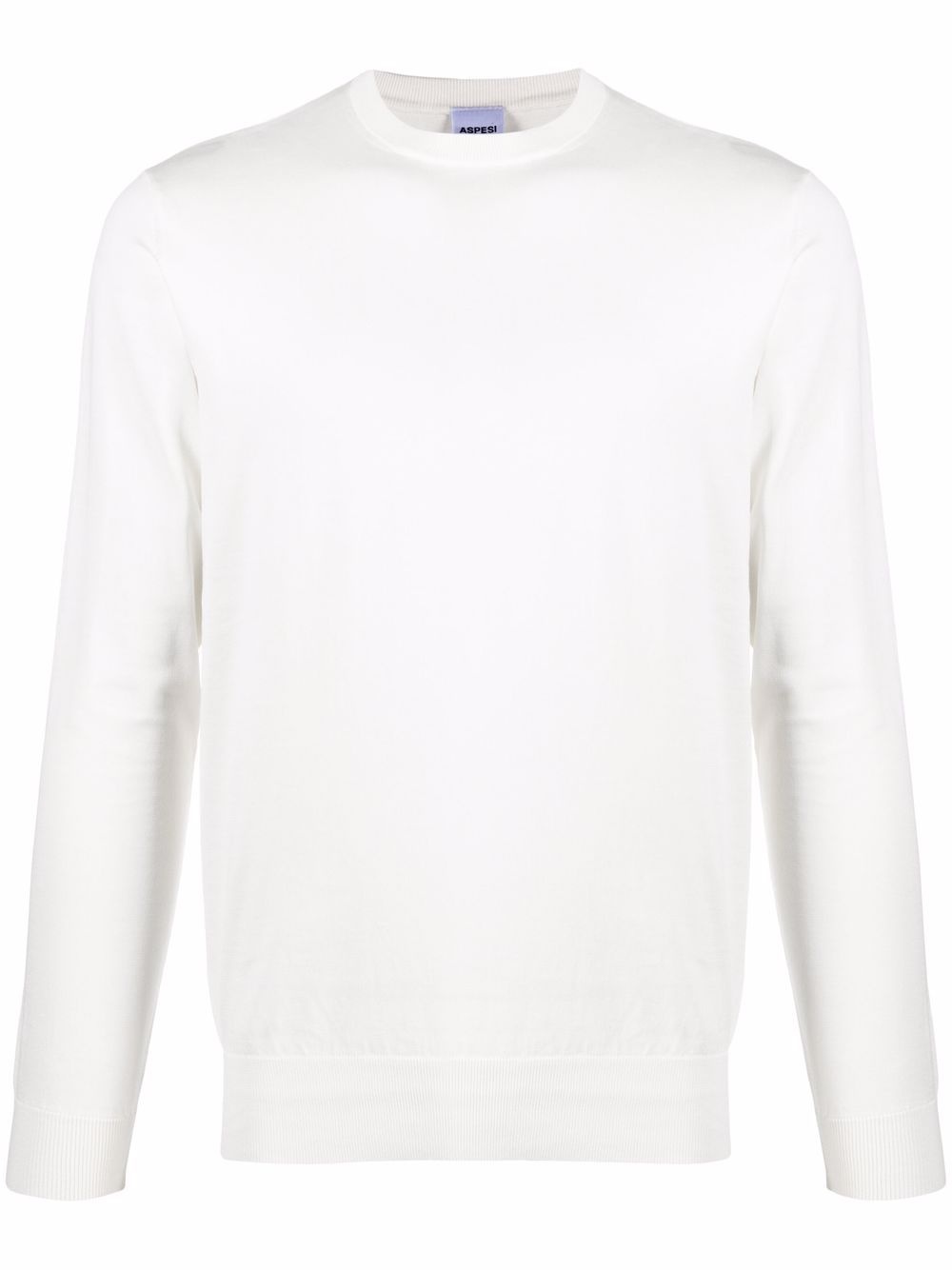 cotton long sleeve T-shirt - 1