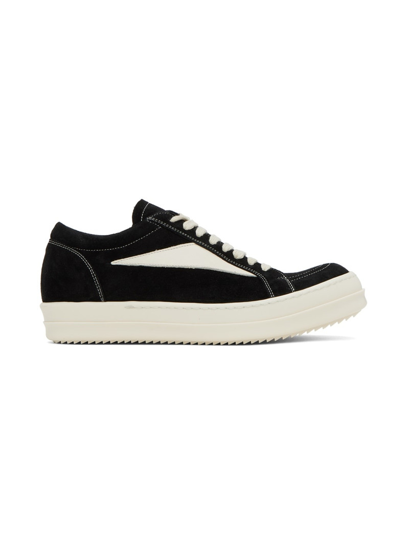 Black Vintage Sneakers - 1
