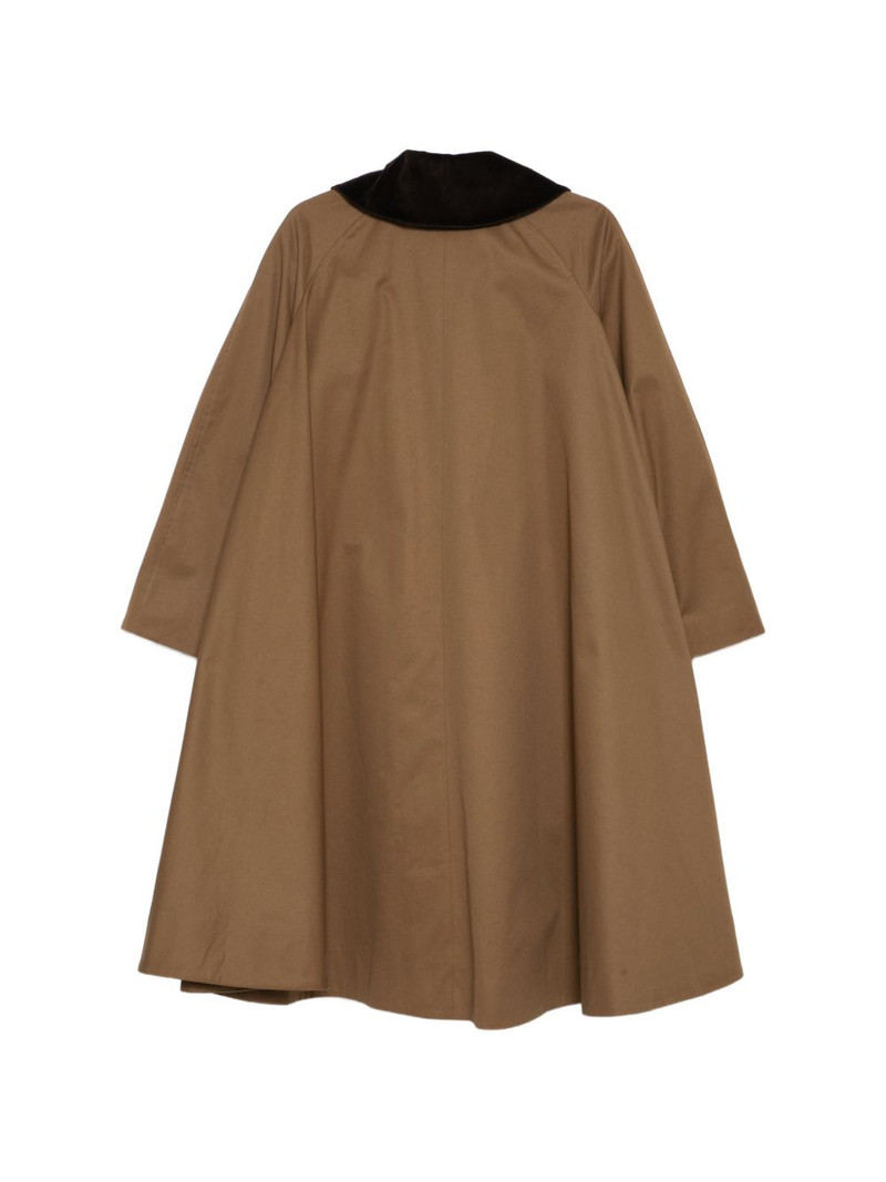 A.W.A.K.E. MODE gaberdine coat outlook
