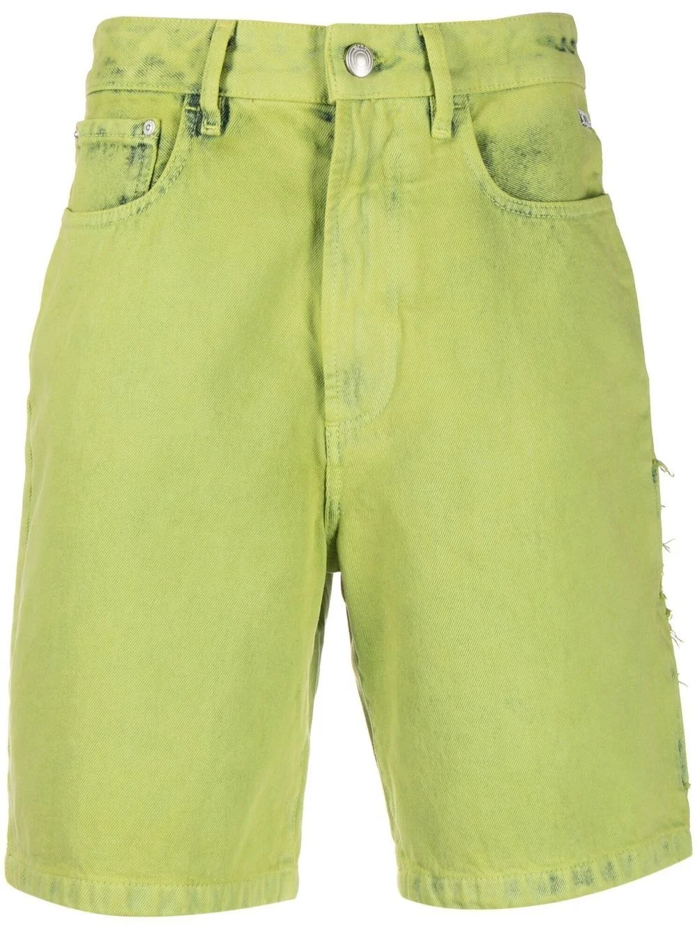 logo-patch cargo shorts - 1