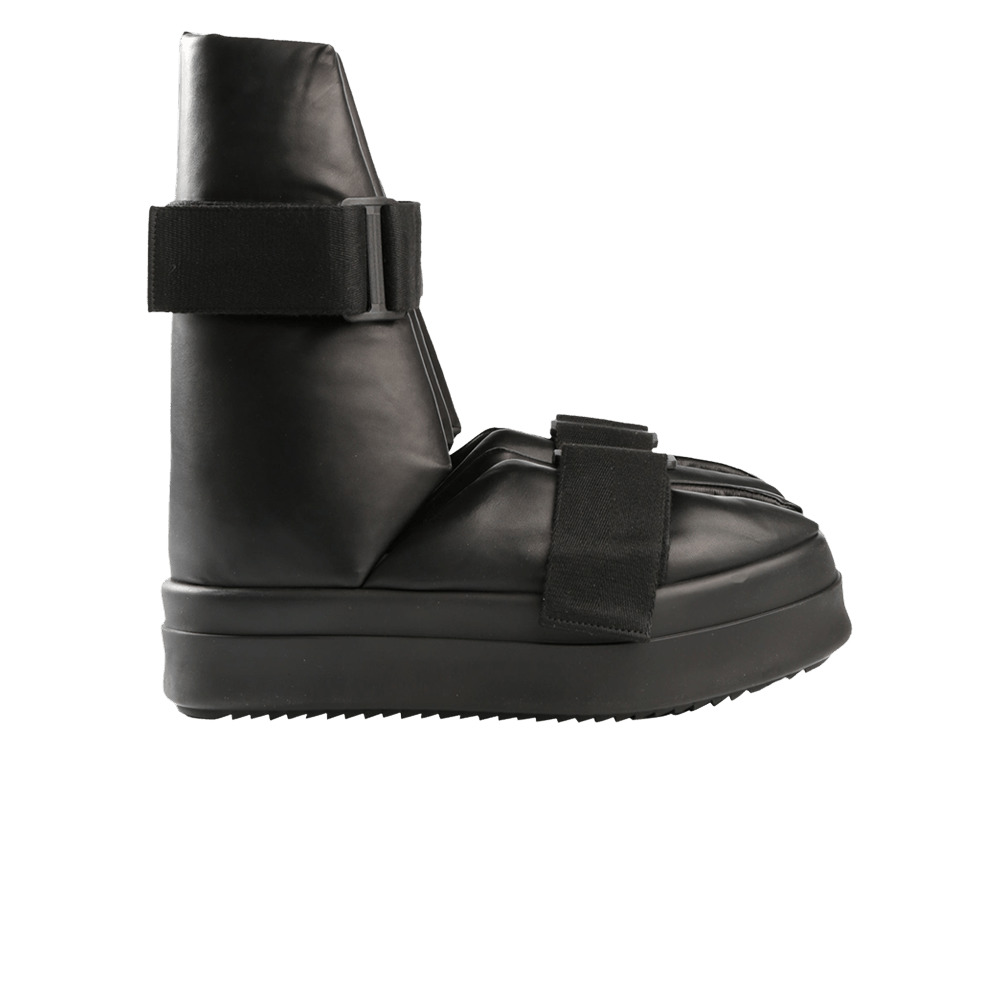 Rick Owens Hollywood Runway Splint Sandal 'Black Wax' - 1