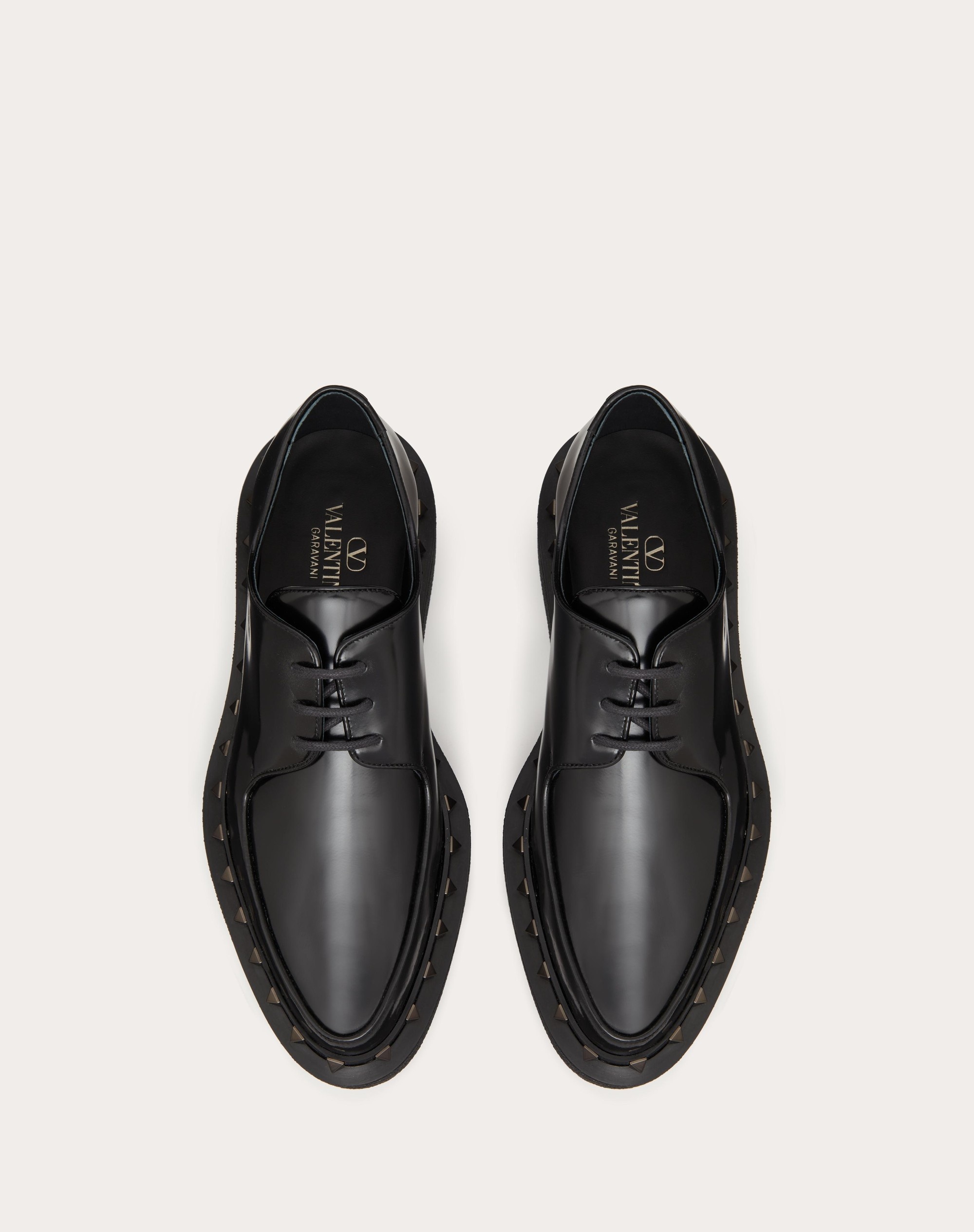 M-WAY ROCKSTUD CALFSKIN DERBY WITH TONE-ON-TONE STUDS - 4