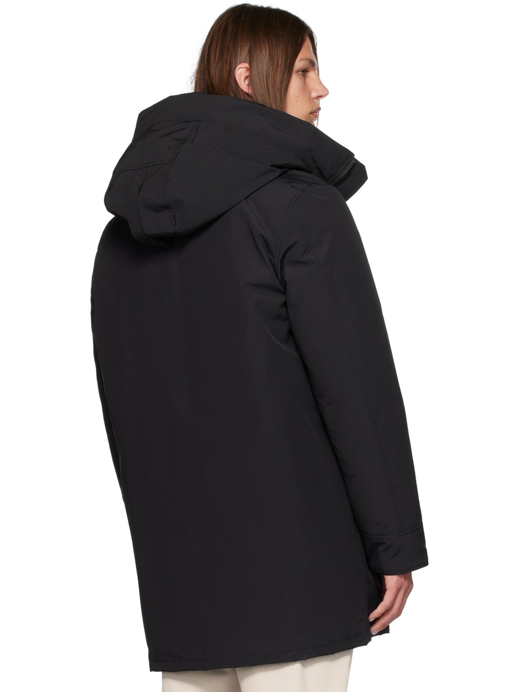 Black Langford Down Jacket - 3