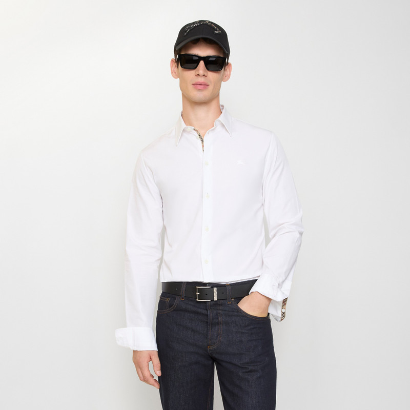 Burberry Regular Fit Cotton Poplin Shirt outlook