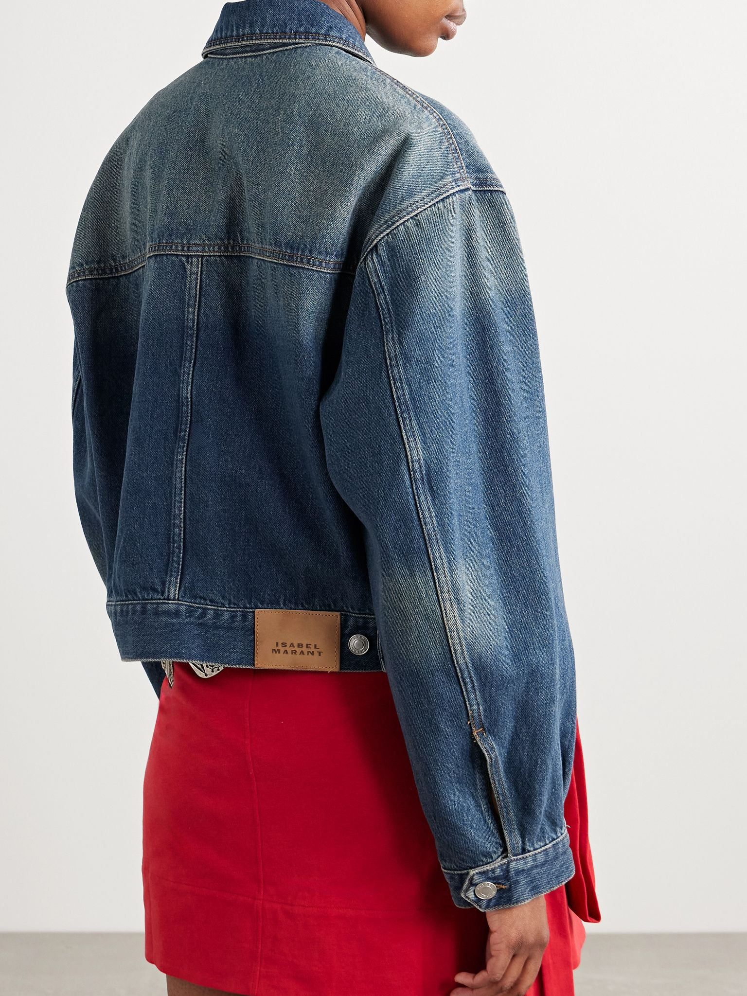 Josephine denim jacket Mid denim - 4