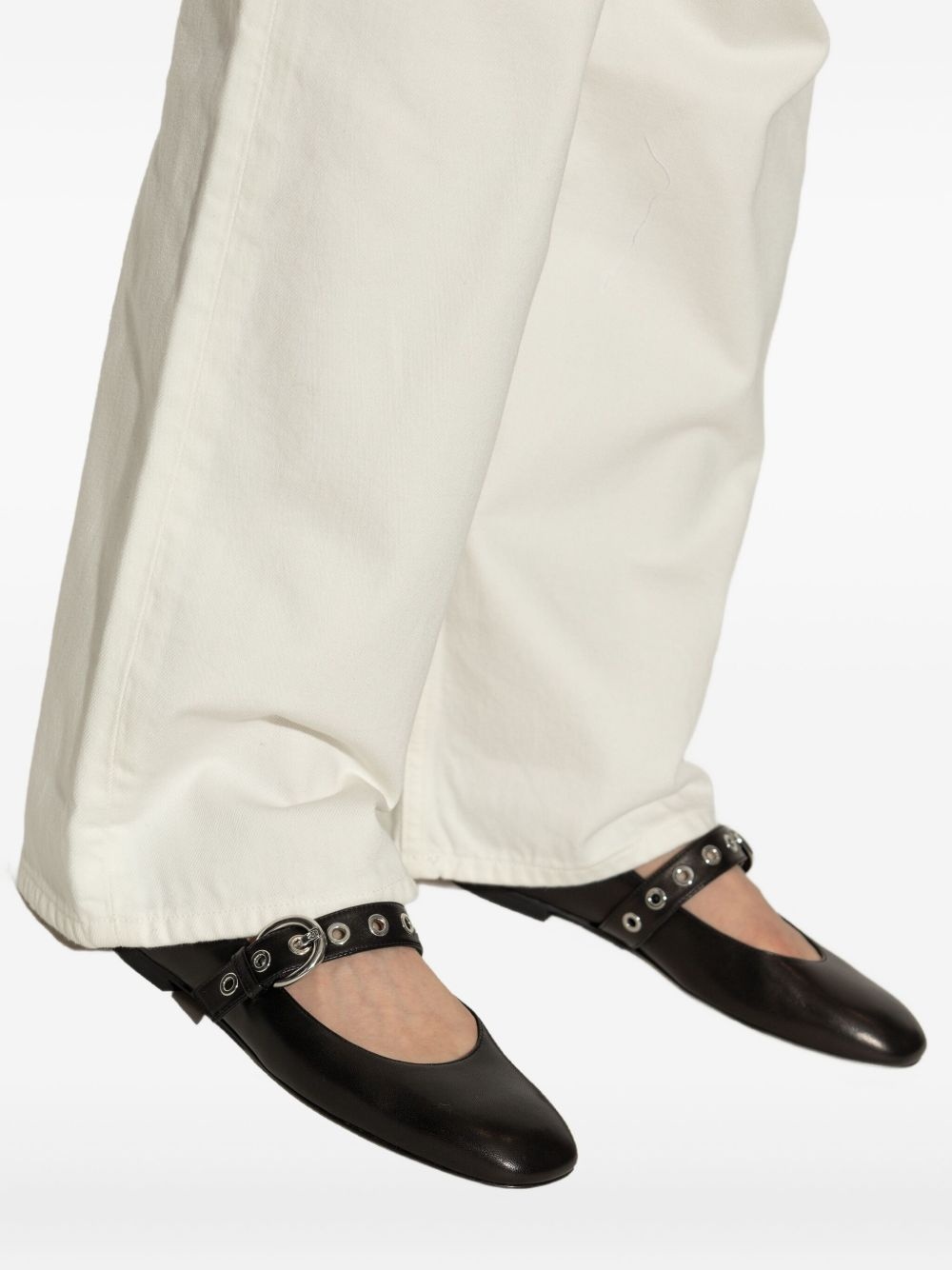 leather ballet flats - 6