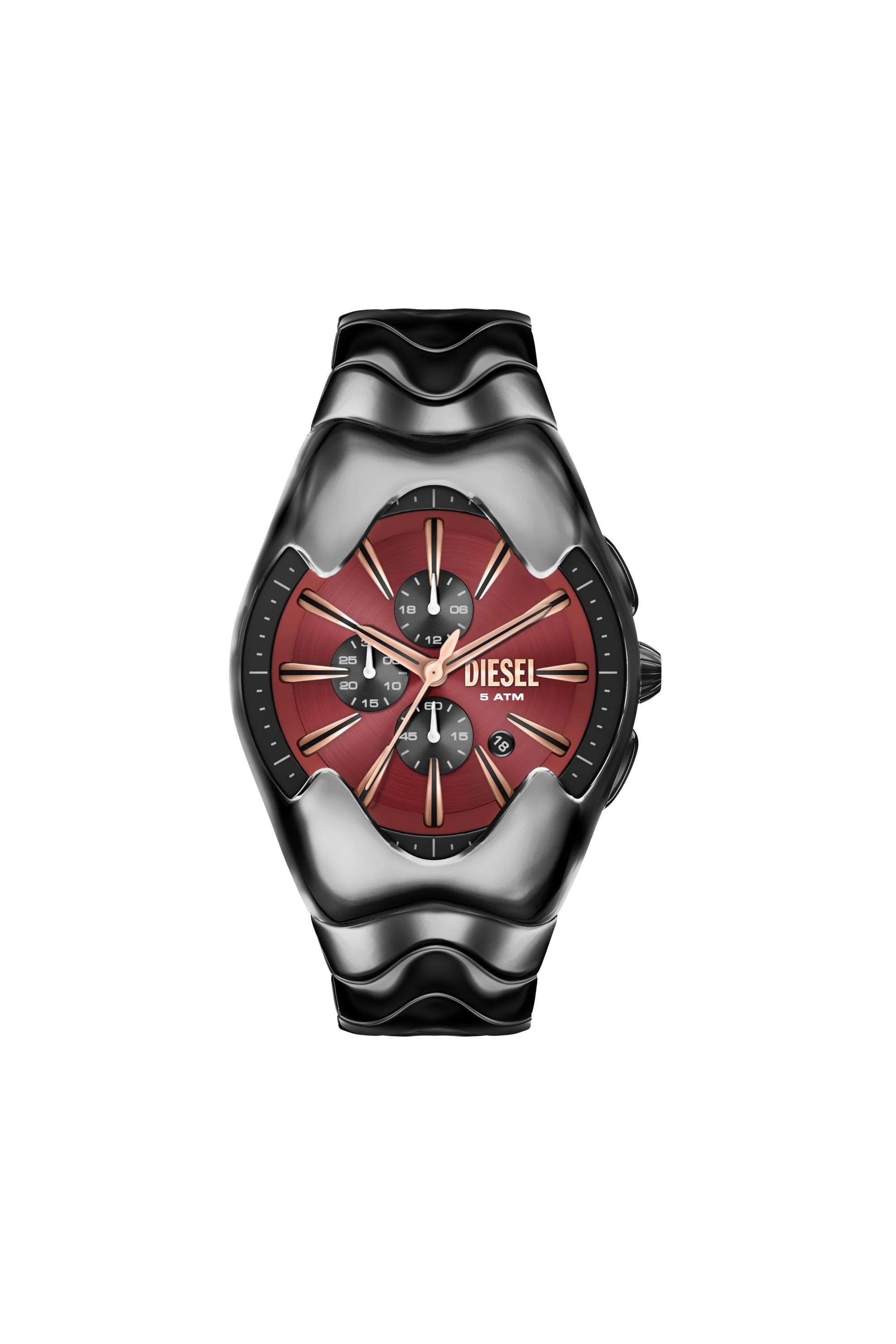 MERCURIAL GUNMETAL STAINLESS STEEL WATCH - 1