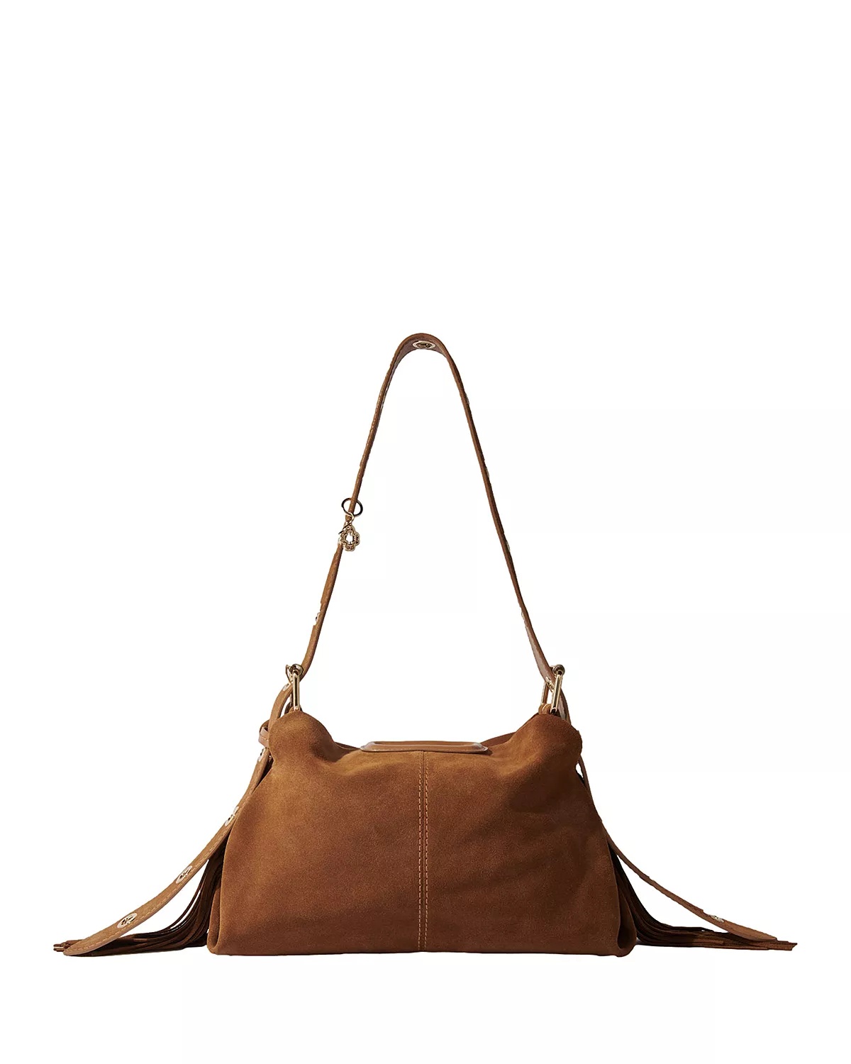 Miss M Suede Fringe Crossbody - 5