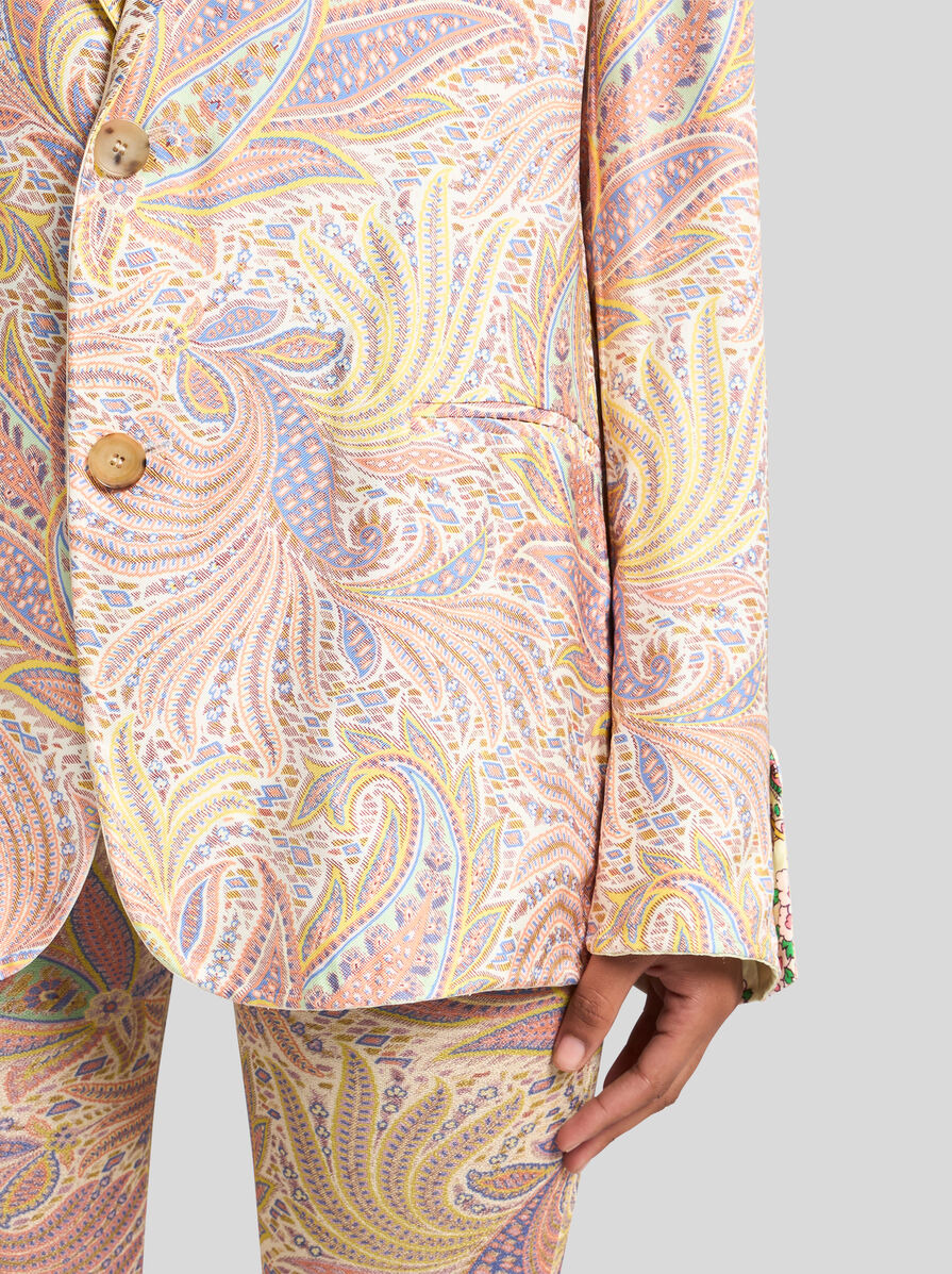 REVERSIBLE SILK TWILL JACKET - 3
