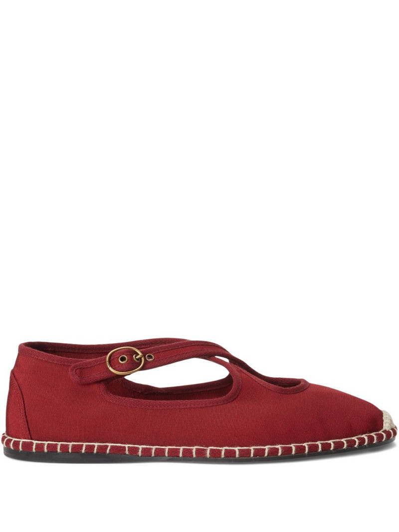 crisscross buckled espadrille 1