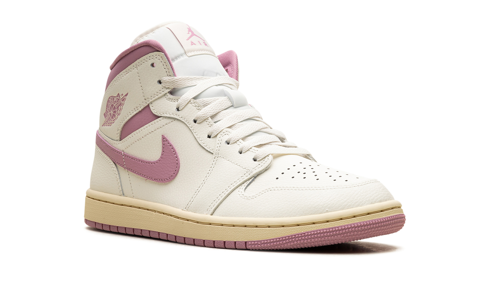 Jordan 1 Mid WMNS "Sail Pink Coconut Milk" - 7