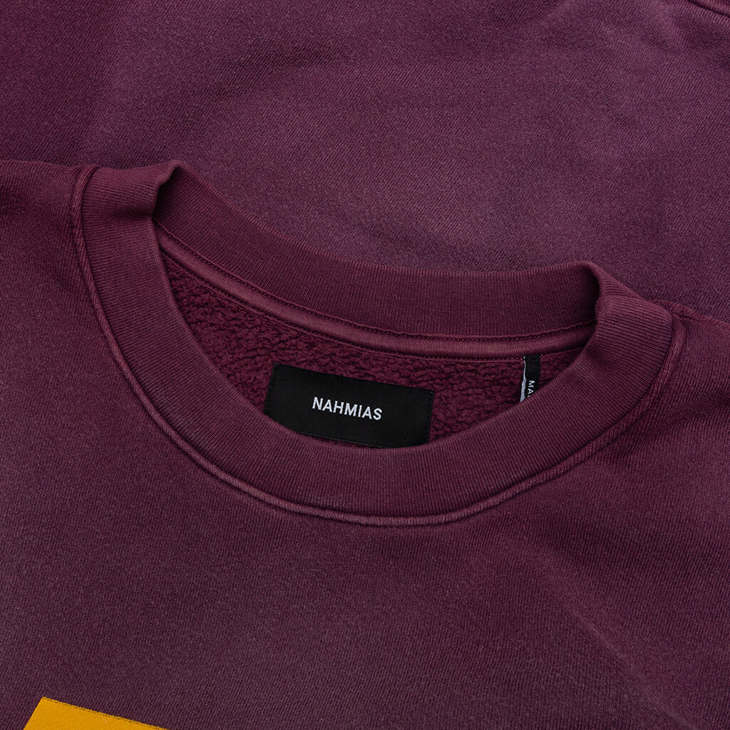 TEAMS CREWNECK - SUNFADE PLUM - 3