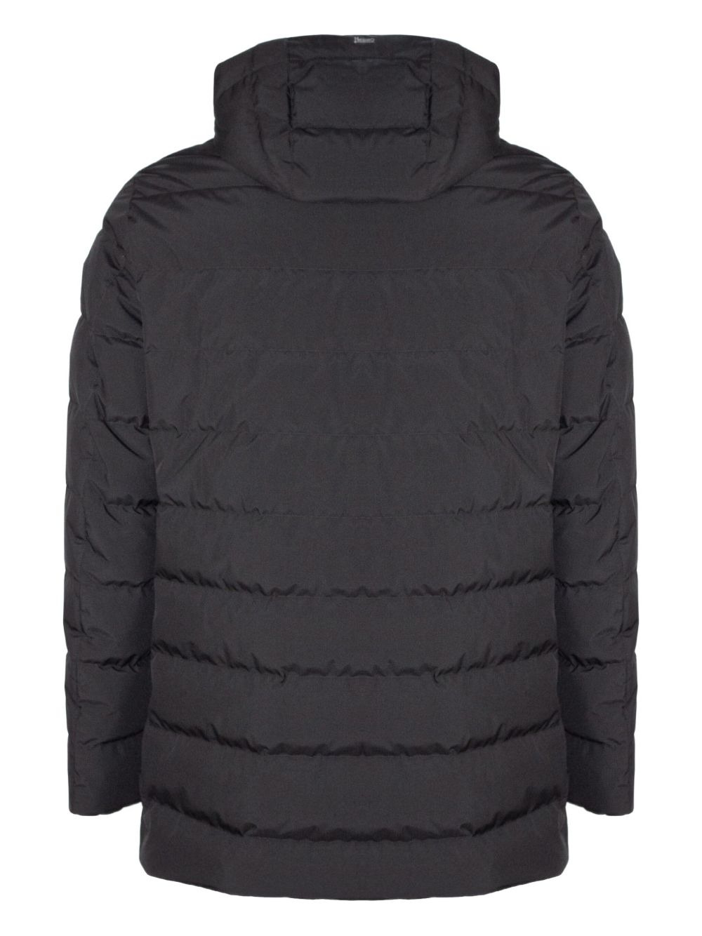 hooded quilted jacket - 2