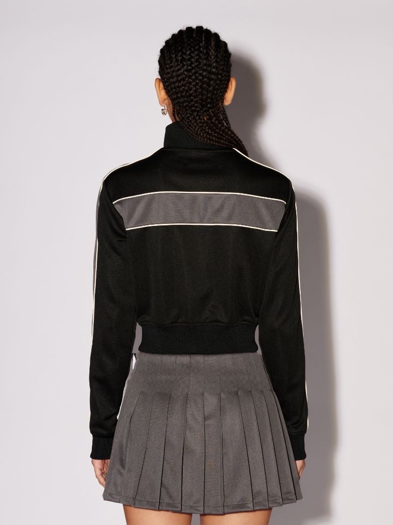 Cropped Track Jacket - 4