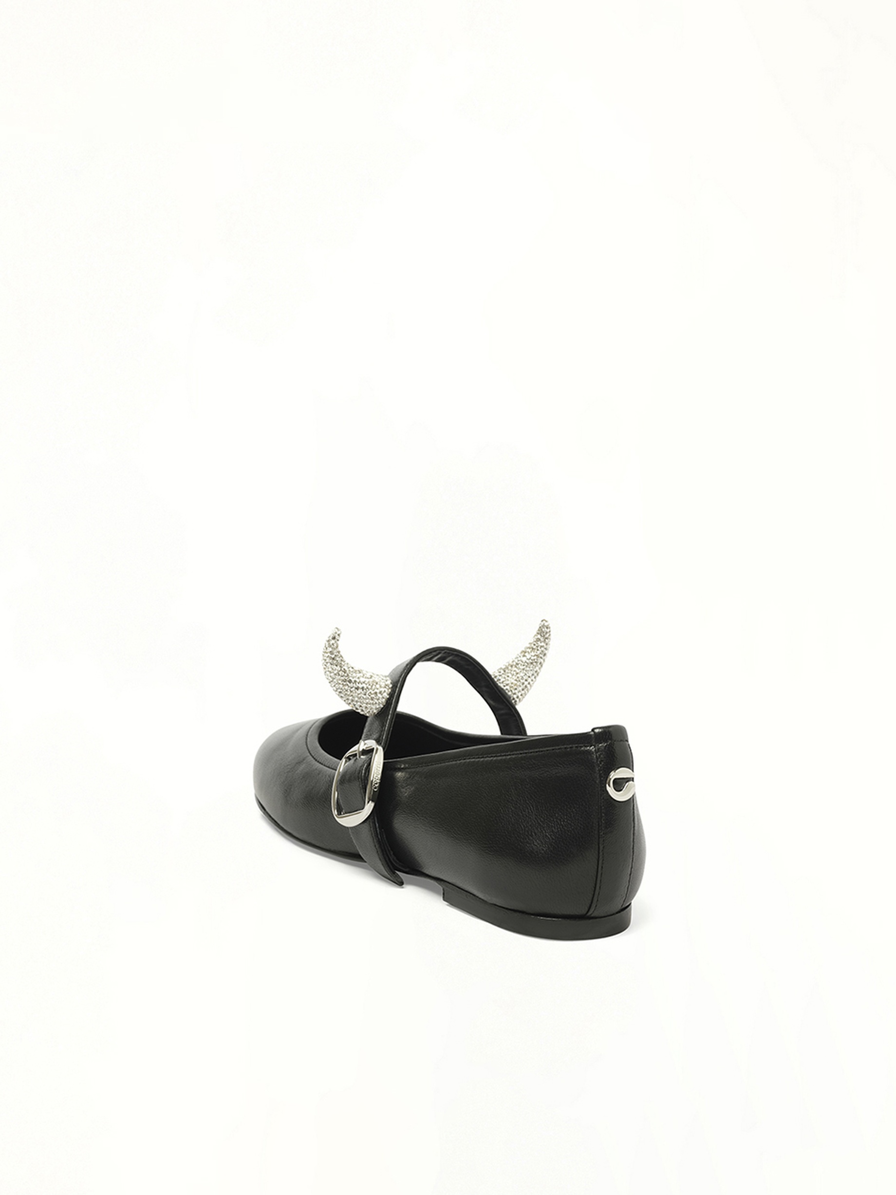 Disney x Coperni Horn Ballerina Belt Flat in Black - 3