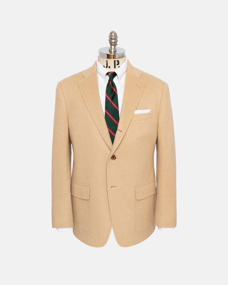 MADE-IN-USA TAN PURE CAMELHAIR SPORT COAT 1