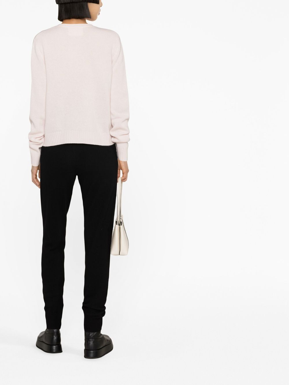 crew-neck cashmere jumper - 4