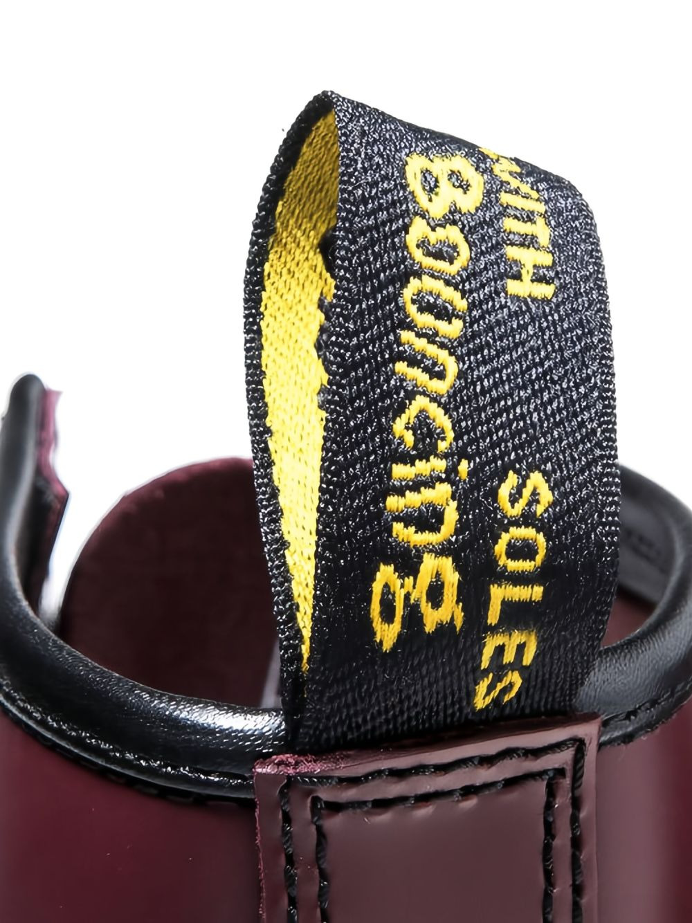 lace-up leather boots - 4