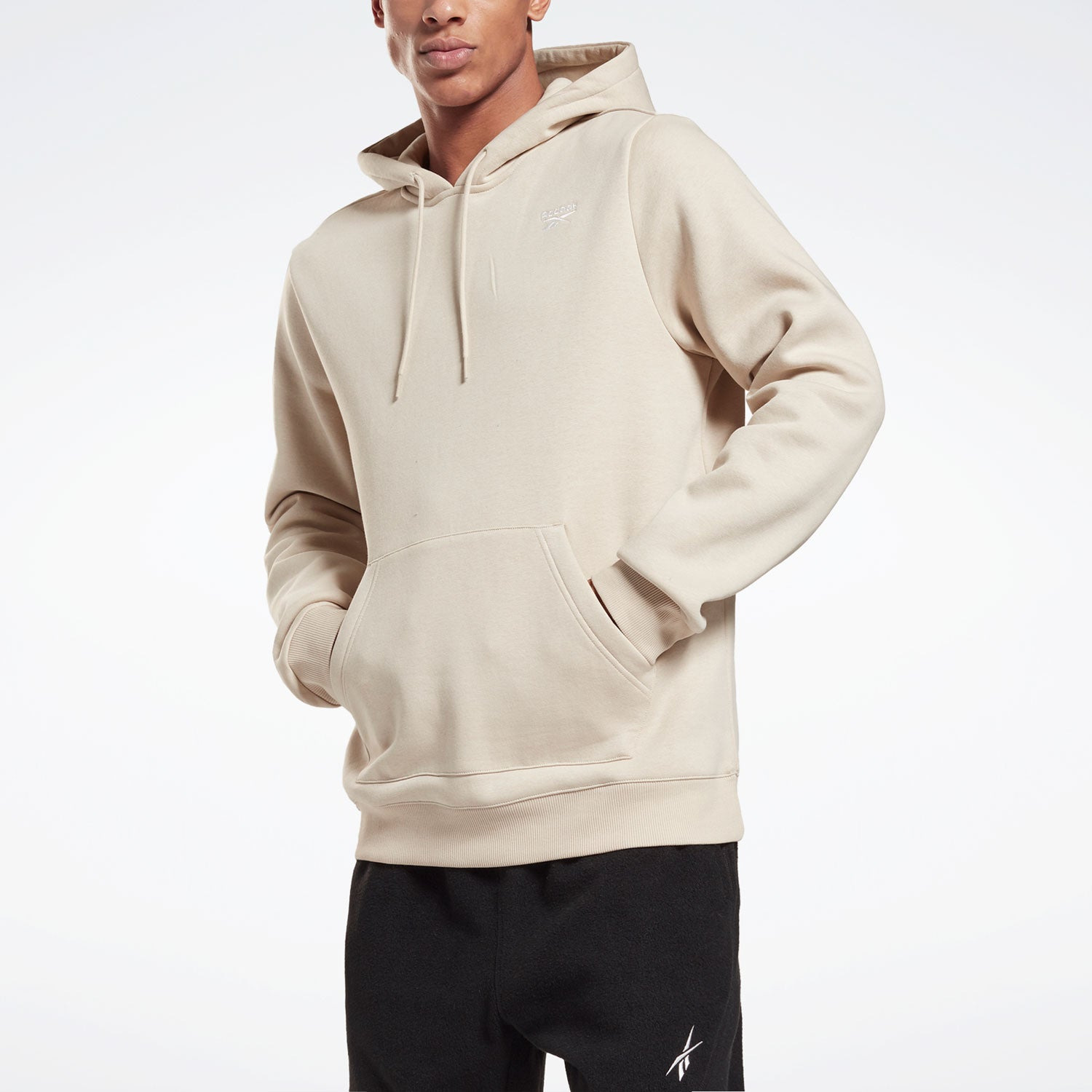 Reebok Fleece Hoodie 'Beige' GR9194 - 3