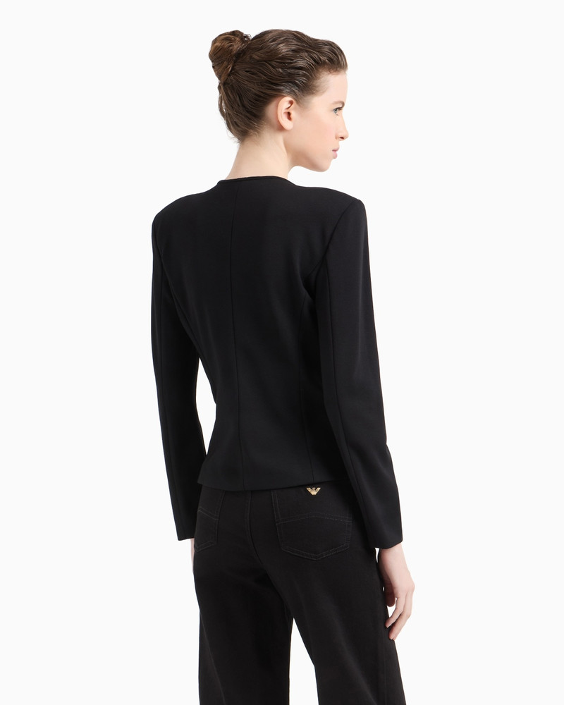 MILANO-STITCH JACKET WITH SHOULDER PADS 3