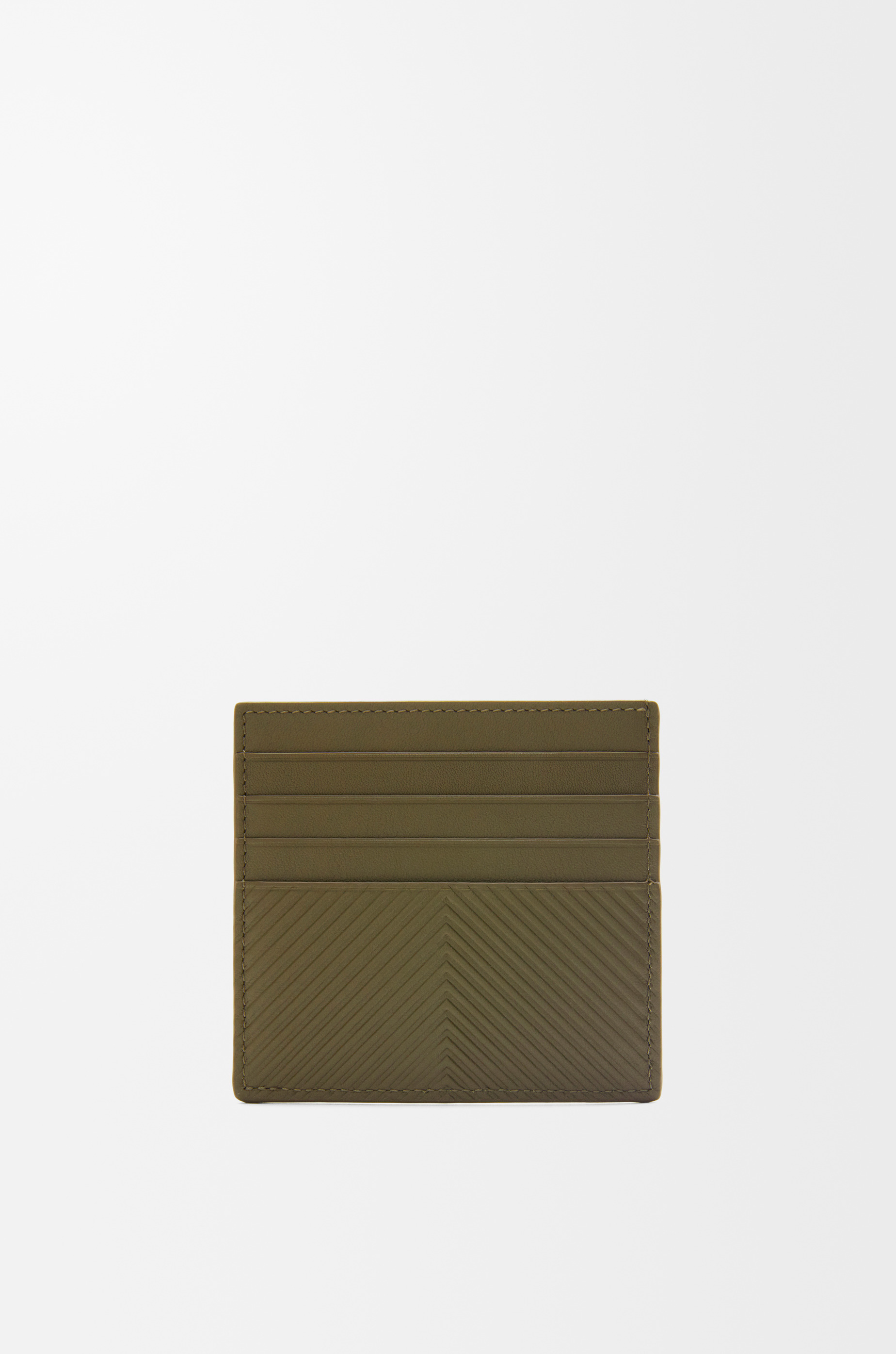 Open cardholder in textured classic calfskin - 3