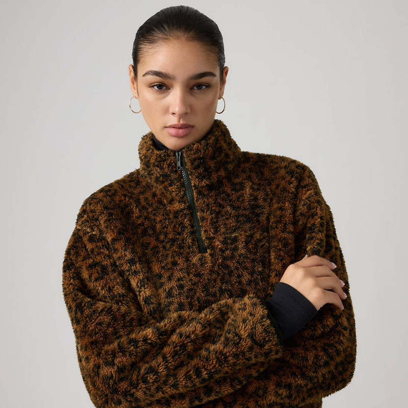 Levi's GEMMA SHERPA QUARTER-ZIP outlook