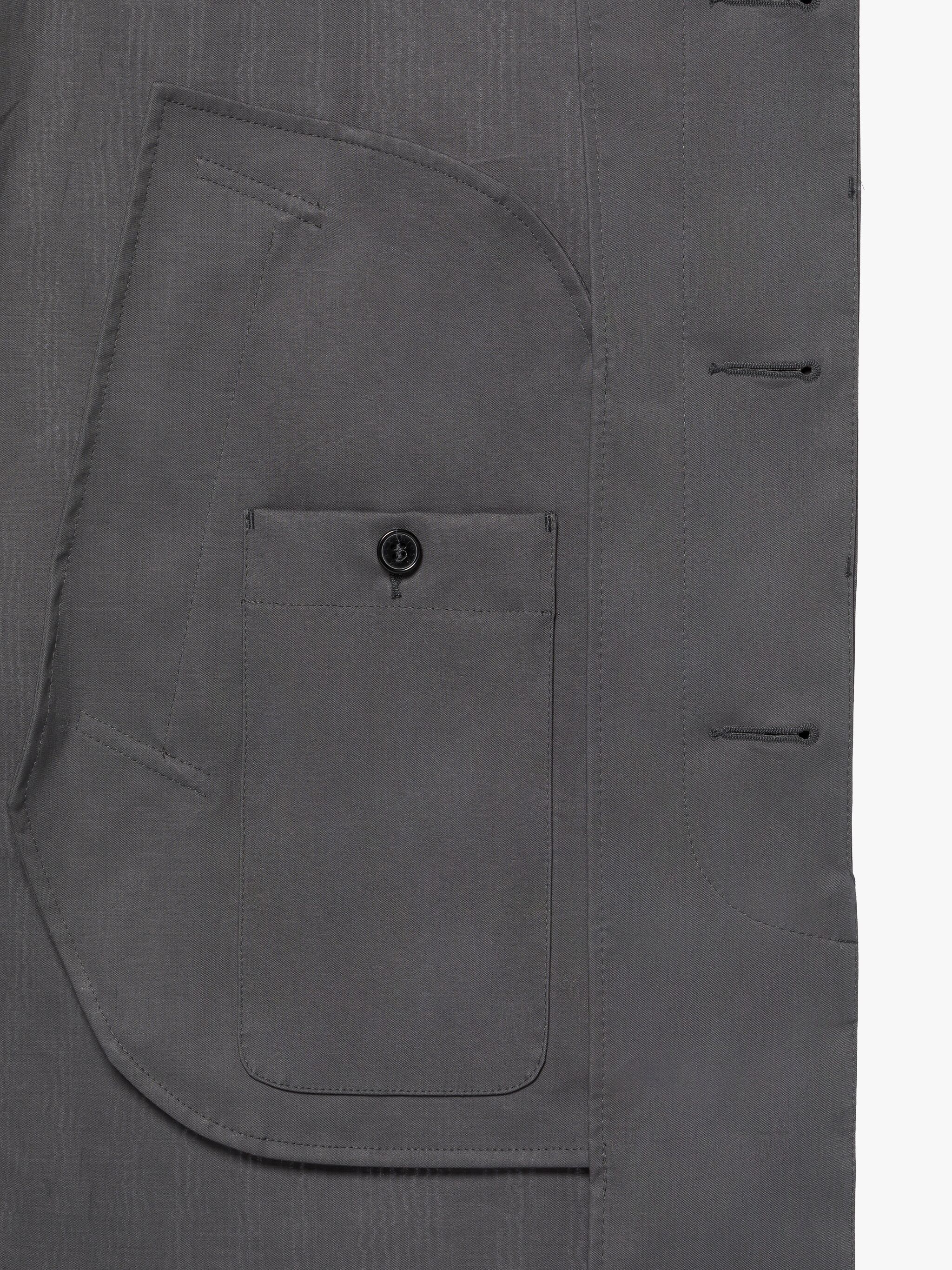 MANCHESTER GREY RAINTEC COTTON 3/4 COAT - 6