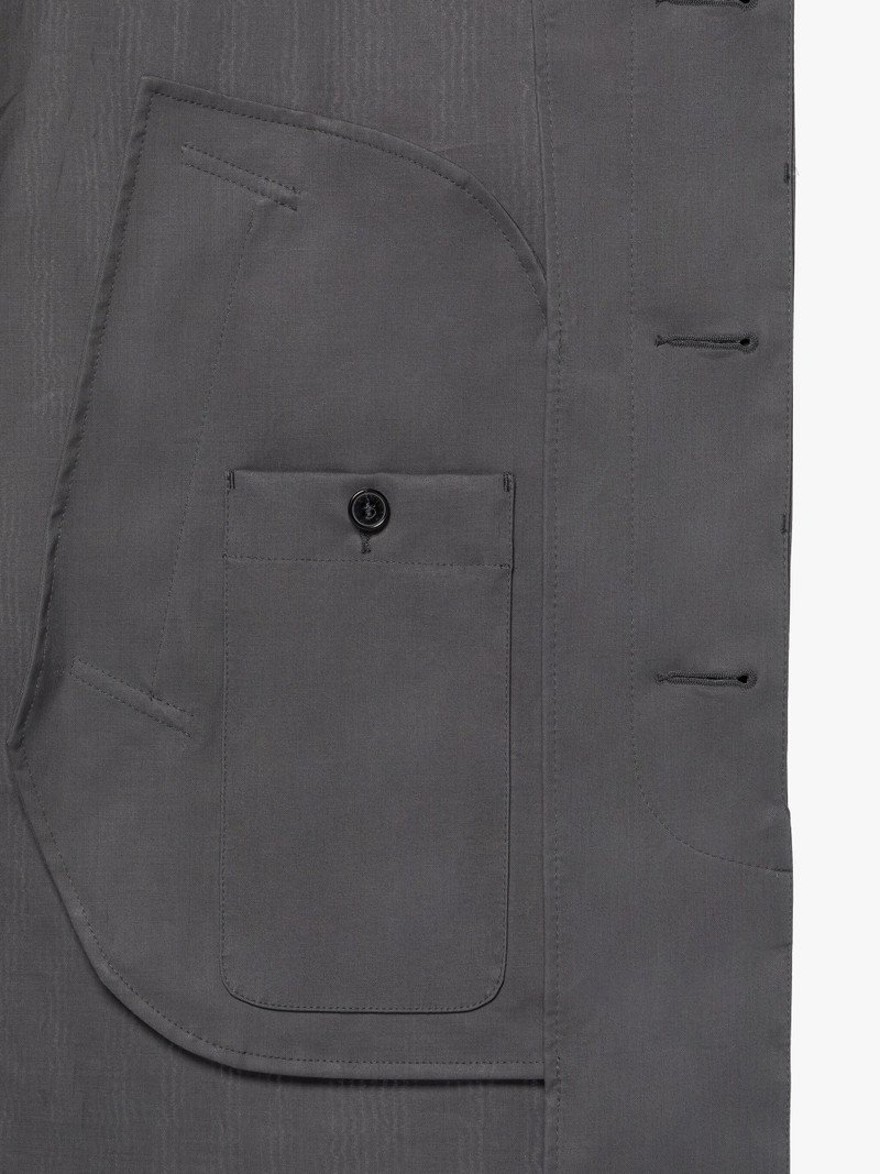 MANCHESTER GREY RAINTEC COTTON 3/4 COAT 6