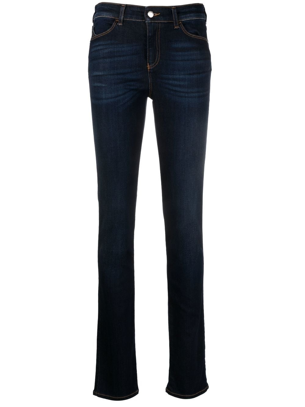 mid-rise skinny jeans - 1