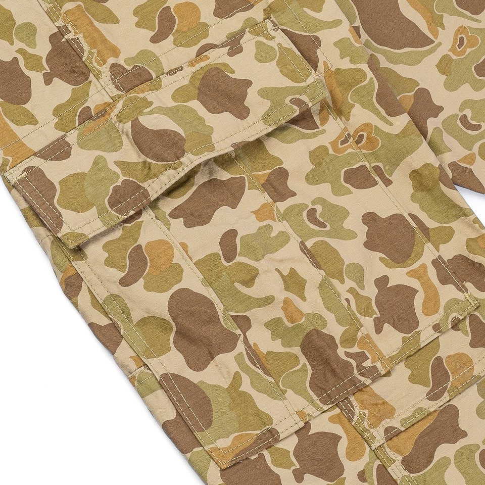 IH-737-DHC 10oz Sateen Camouflage Cargo Pants - Duck Hunter - 12