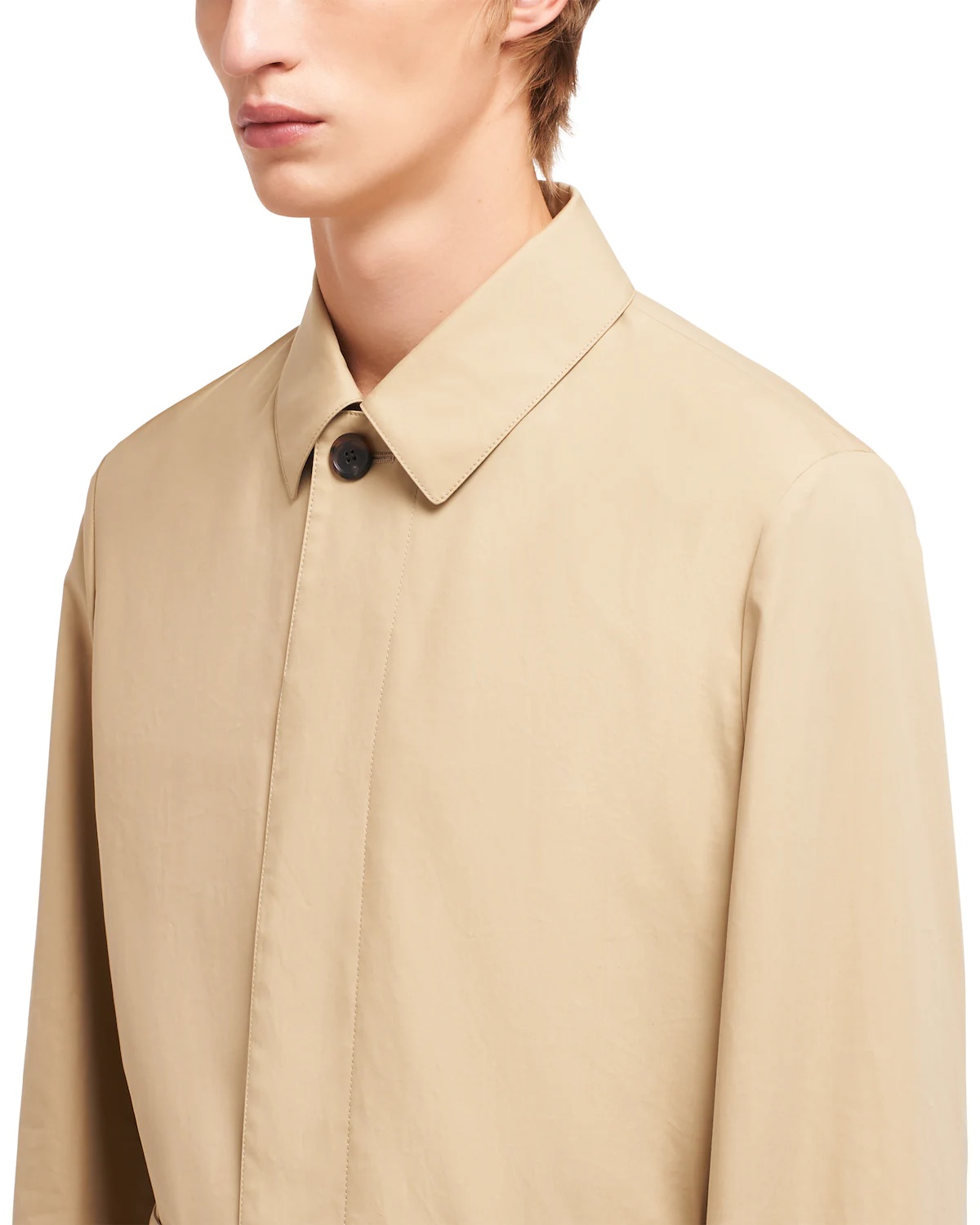 Technical poplin raincoat - 5