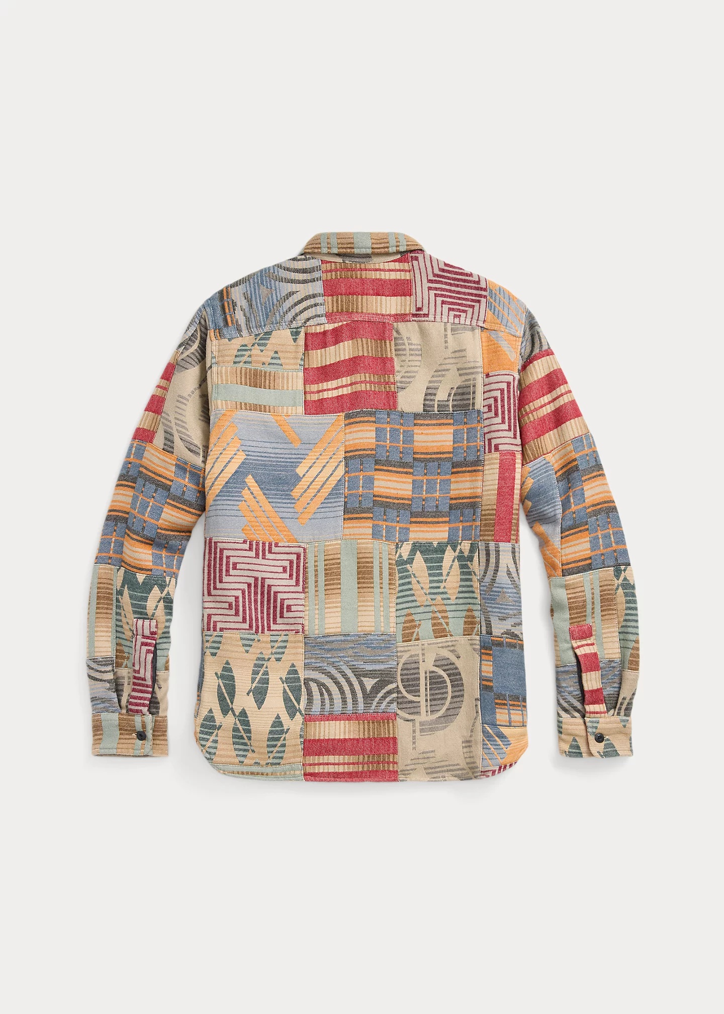 Patchwork Jacquard Workshirt - 2