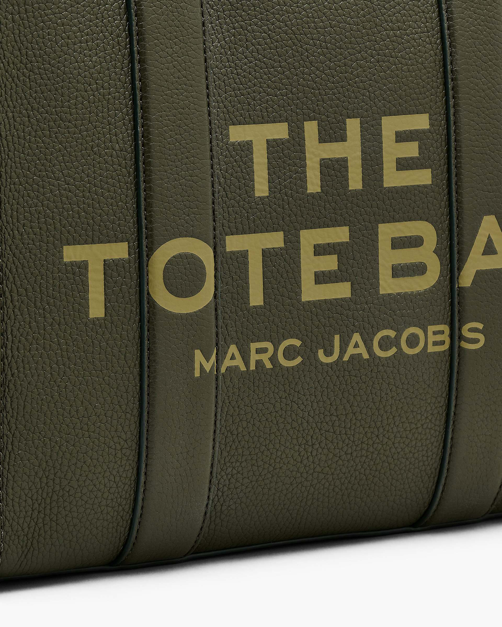 THE LEATHER MEDIUM TOTE BAG - 4