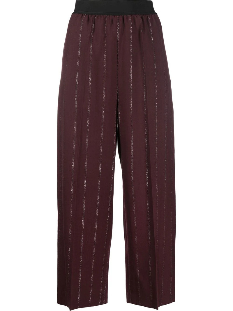 striped cropped trousers 1