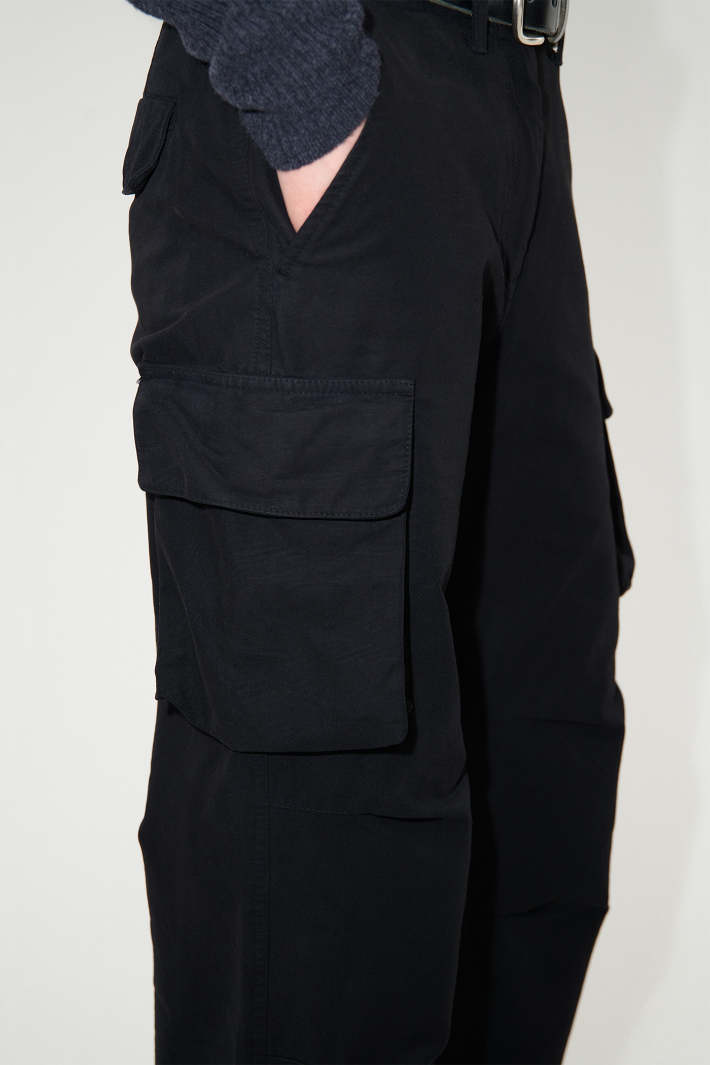 パンツ Our Legacy Peak Cargo 34 Black Canvas Our Legacy - Peak Cargo Black Canvas