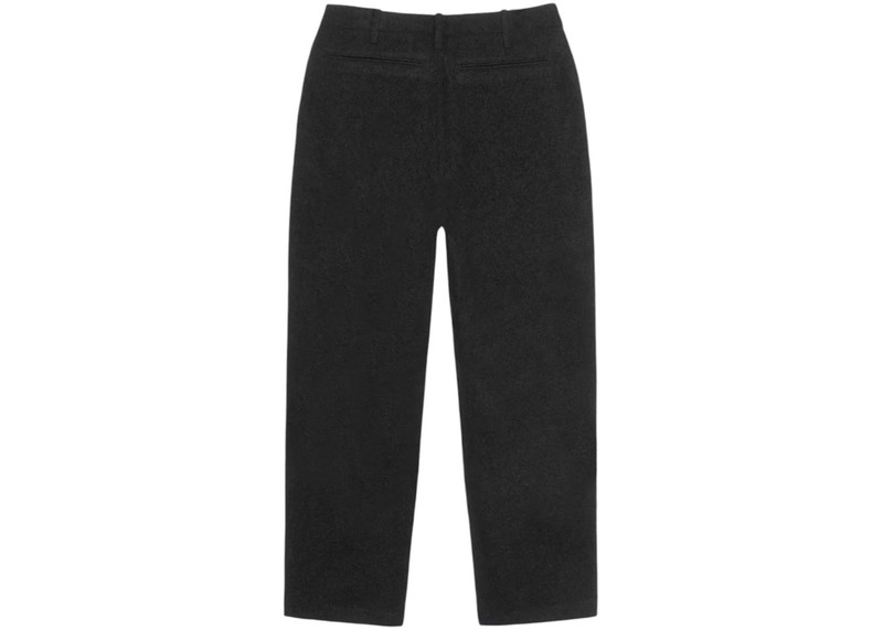 Stüssy Stussy Textured Wool Relaxed Trouser Black outlook