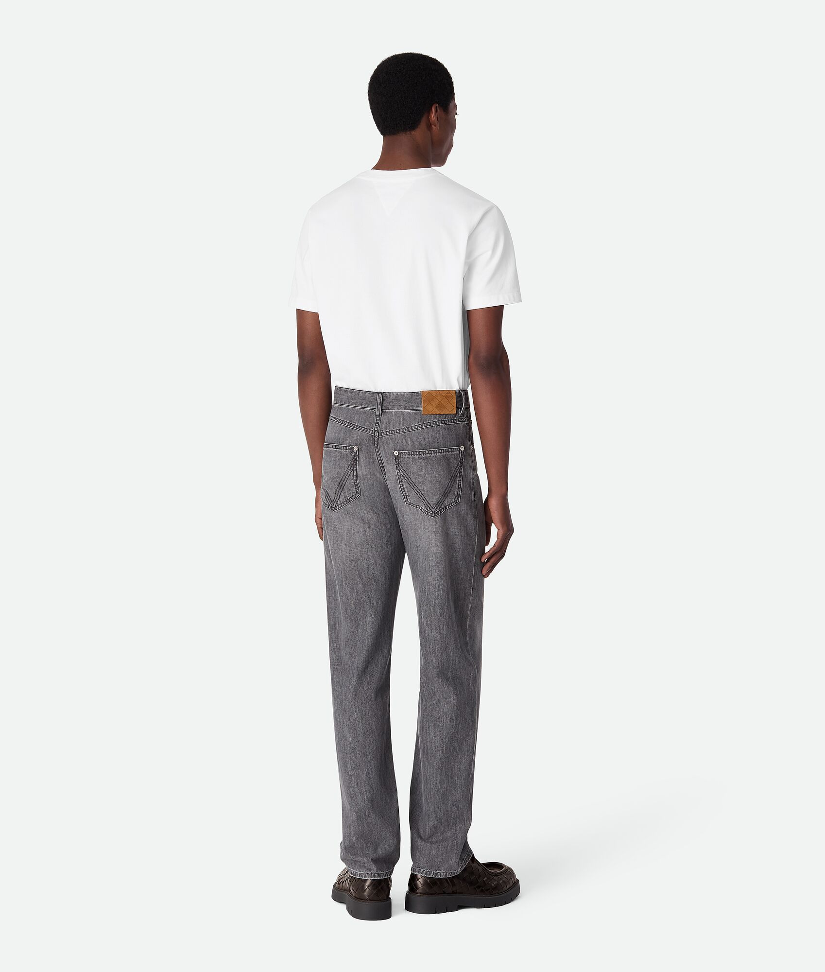 Vintage Black Straight Jeans - 3