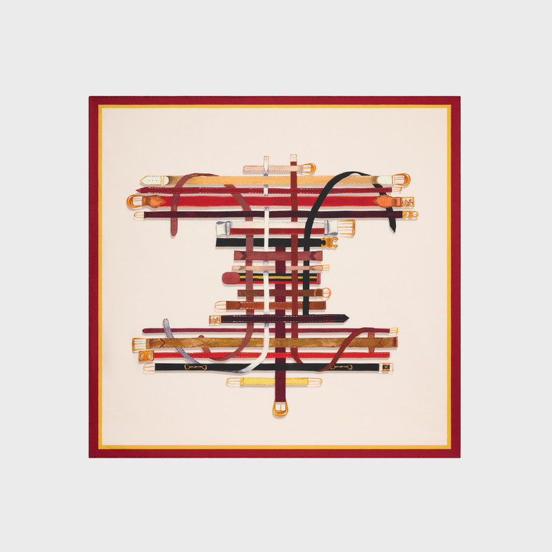 square IN silk twill 1