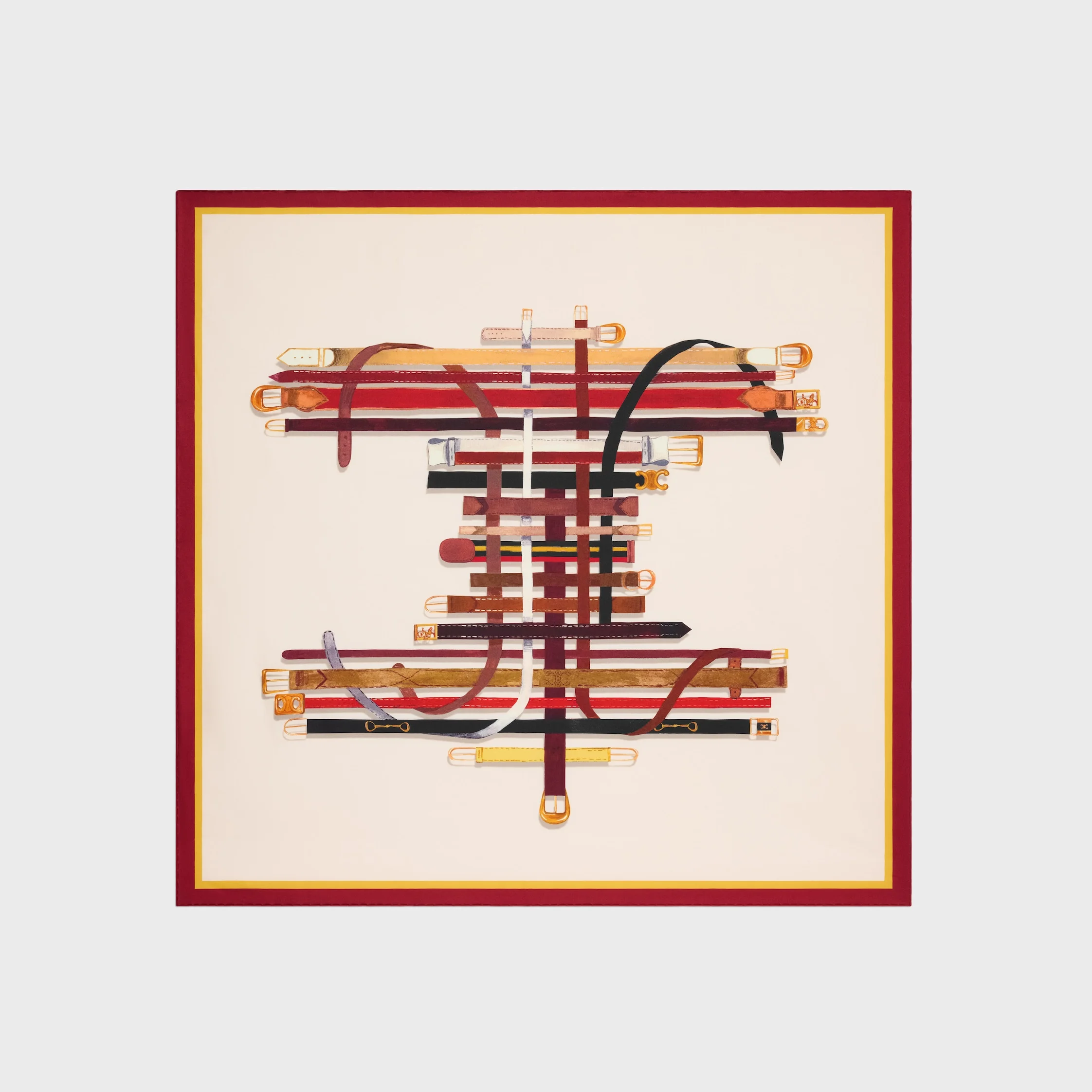 square IN silk twill - 1